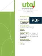 AVANCE 1 - Analisis y Diseño de Sistemas..doc-Jose Luis Mendoza Rivadeneyra