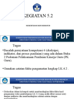 Kegiatan 5.2 Menentukan Skor Indikator Dan Nilai Kompetensi