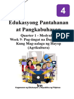 EPP4 - q1 - Mod 17 - Pag Iingat Na Dapat Gawin Kung Mag Aalaga NG Hayop - v3