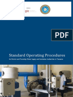 Standard Operating Procedures: For District and Township Water Supply and Sanitation Authorities in Tanzania