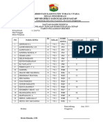 Daftar Hadir Siswa