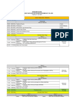 Rundown Acara Kegiatan Bimtek Satu Data Provinsi Nusa Tenggara Timur 2023