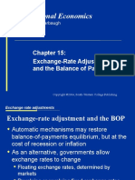 Exchange Rate Adjustment and BOP