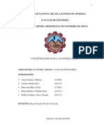 Informe Economia Minera