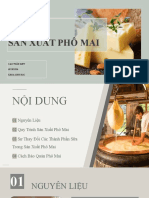 Quy trình sản xuất phomai  - Cao Tuấn Kiệt - K69C