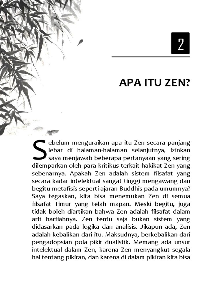 Apa Itu Zen | PDF