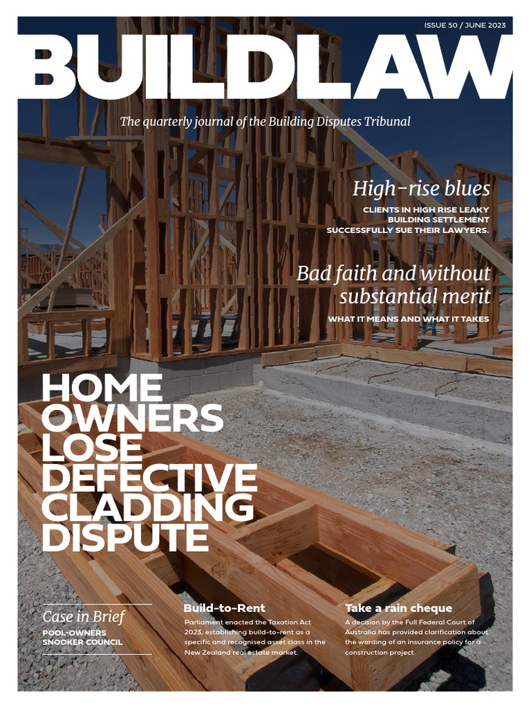 Buildlaw Issue50 PDF Cost Of Living Lawsuit
