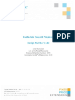 Customer Project Proposal Design