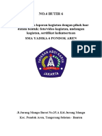 Bukti Dan Laporan Kegiatan Dengan Pihak Luar