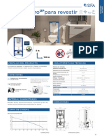 Triturador Sanitario Saniwall Pro Up para Revestir Ficha Tecnica