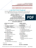 FINAL 15th HAYAG Festivals GUIDELINES MECHANICS CRITERIA February 3 22 24 2023