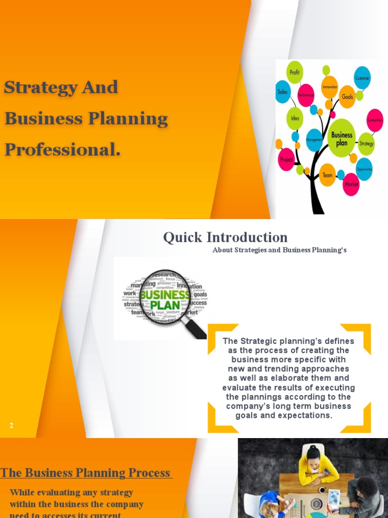 Strategic Business Planning Overview | PDF | Business Plan | Strategic ...