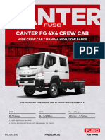 Canter FG 4x4 Wide Crew Cab B
