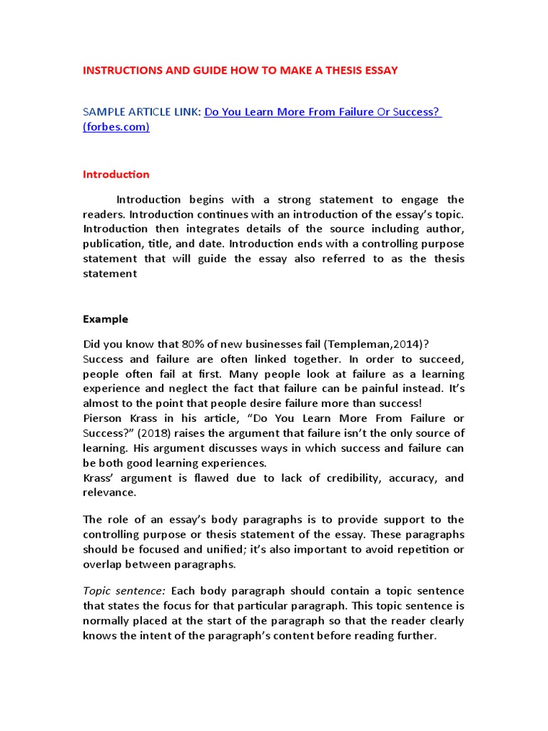 how to write an introduction paragraph for a summary essay?