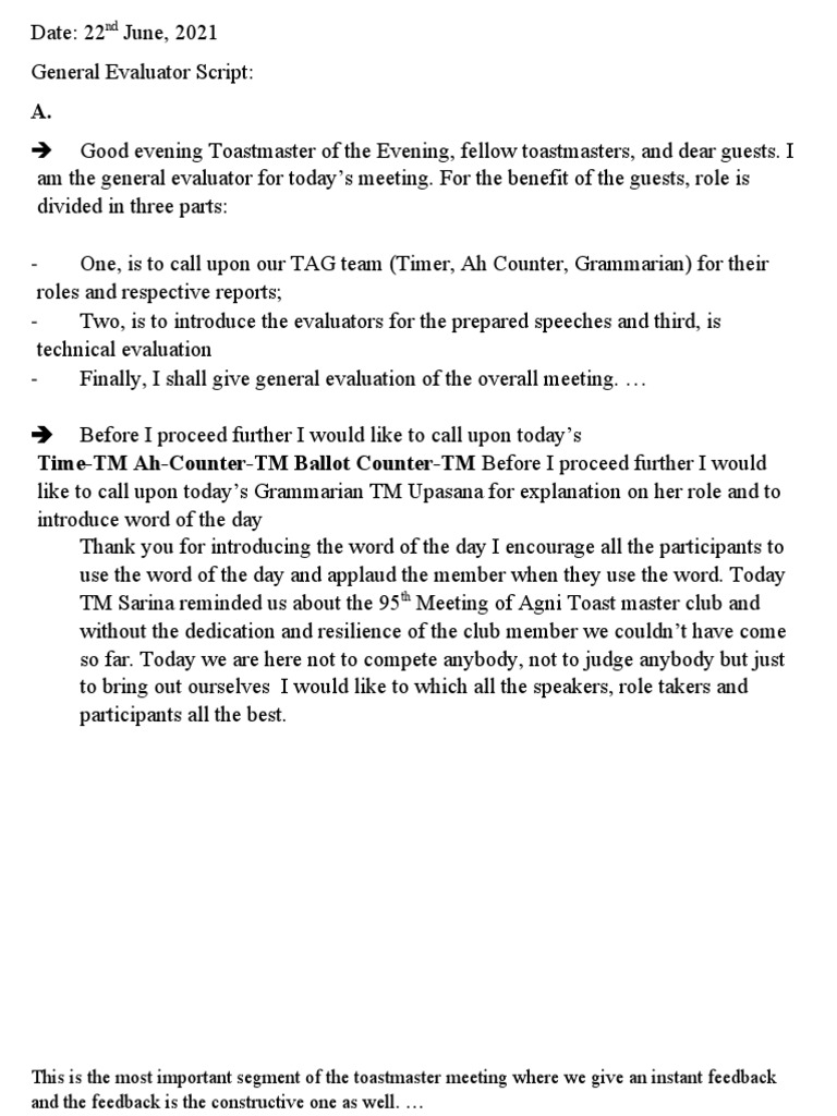 GE - Script | PDF