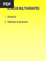 Tema 1 Tecnicas Multivariante