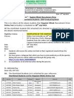 Happiest Minds Recruitment Drive - Online Test On 28th July'2023 For 2024 Graduating Batch