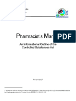 DEA Pharmacists Manual 2022