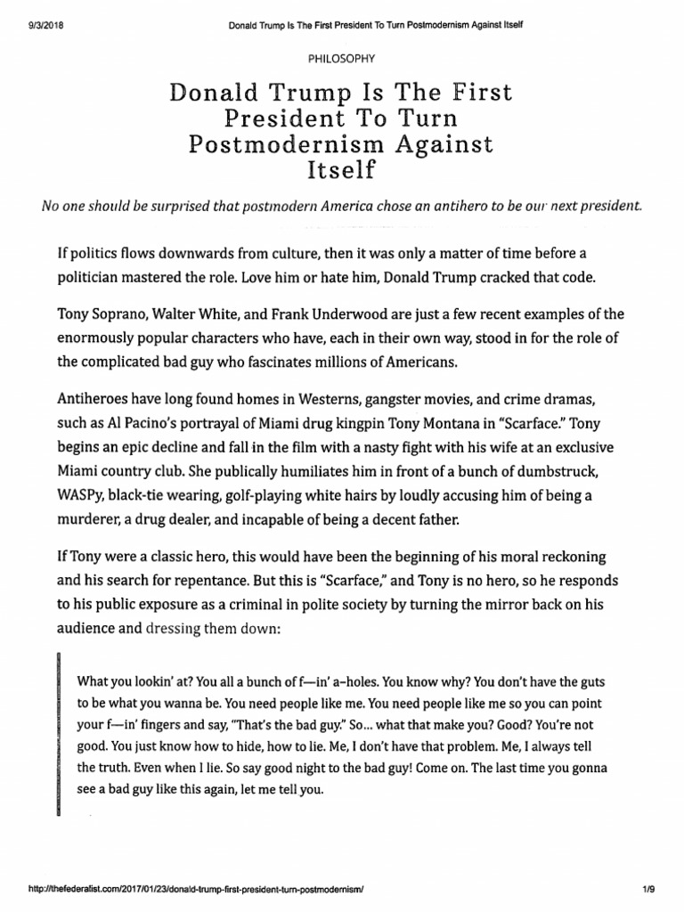 Donald Trump | PDF