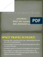 Ecology of Space Travel