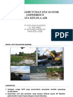 Analisa Kebutuhan Excavator Amphibi 202