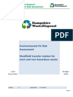 Environmental H1 Risk Assessment