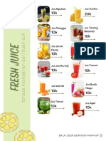 Menu Jual Jus Buah Minuman