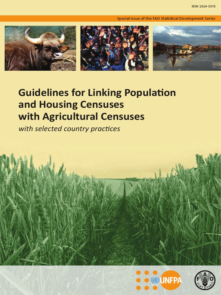 FAO - 2012 - Guidelines For Linking Population and Housing Censuses ...