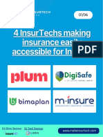 4 InsurTechs Making Insurance Easily Accessible.