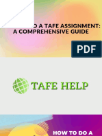 How To Do A TAFE Assignment A Comprehensive Guide - Presentation