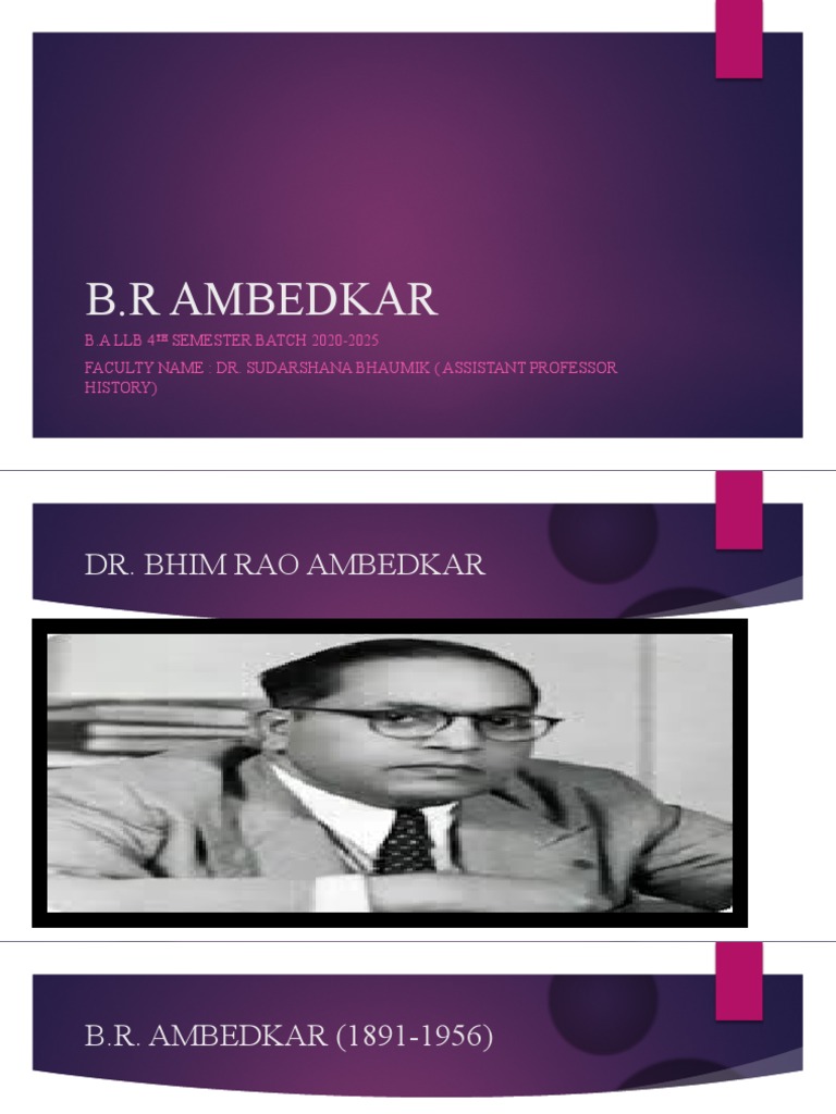 Ambedkar: Architect of Social Justice | PDF | Dalit | Mahatma Gandhi