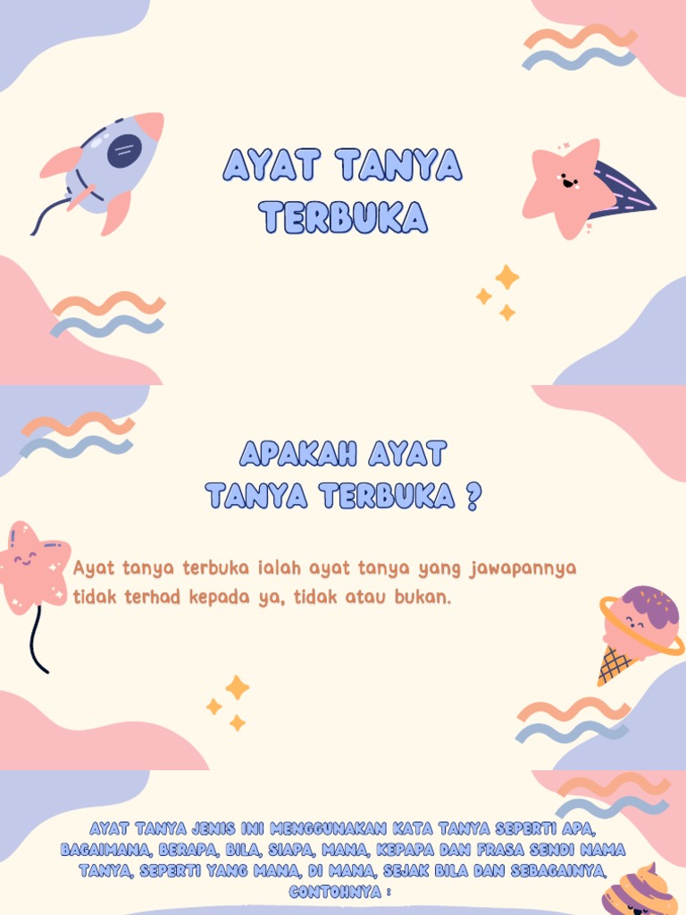 Ayat Tanya Terbuka | PDF