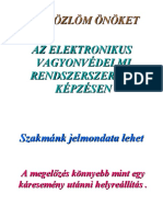 Jelzőrendszerek És Tervezés