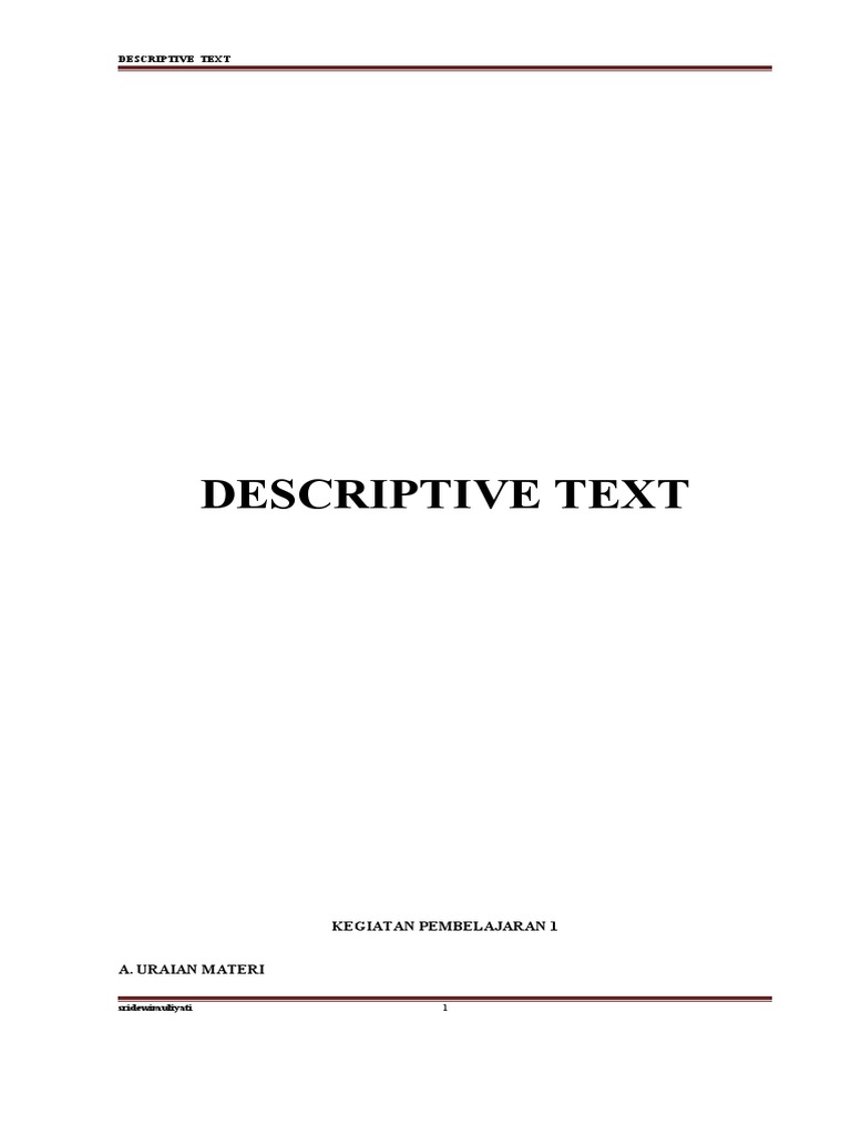 Xi-3 - . Descriptive Text | PDF