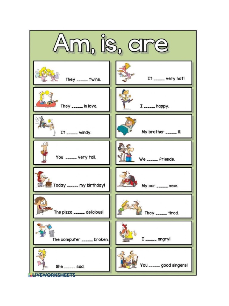 Am Is Are | PDF