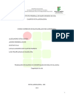 Trabalho de Manejo e Conservação Do Solo e Da Água