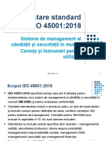 Curs ISO 45001 Din 2018