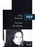 Le Jour Du Seisme - Nina Bouraoui