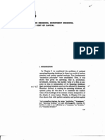 Chapter 4 Financing Decisions - Investment Decisions - and The Cost of Capital