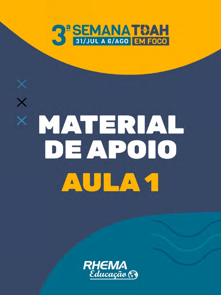 Material de Apoio Aula 1 III Semana TDAH em Foco | PDF
