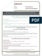A. Required Documents For Postgraduate Studies 2024
