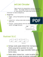 Pertemuan 8 (Single Linked List Circular)