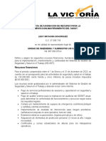 Constancia de Asignacion de Recurso para La Implementacion 2023