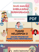 Analisis Implementasi Pembelajaran Berdiferensiasi