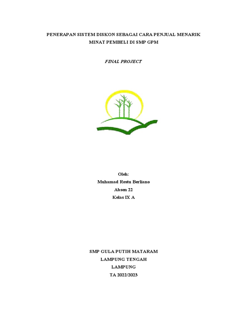 Diskon untuk Menarik Minat Pembeli | PDF