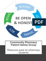 Pharmacy School Engagement Resource Pack For Pharmacy Students
