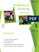 Basics of Umpiring SA