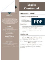 CV de Angela Constantini