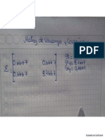 Matriz de Varianza y Covarianza