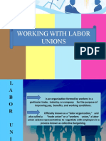 Working With Labor Unions